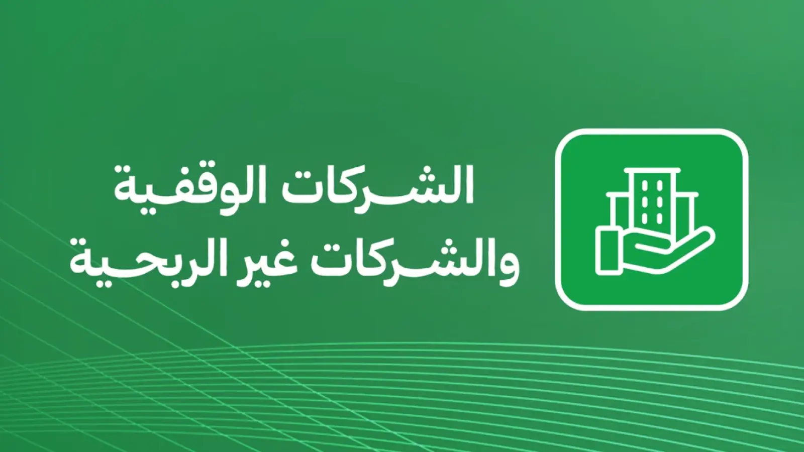 الشركات الوقفية والشركات غير الربحية